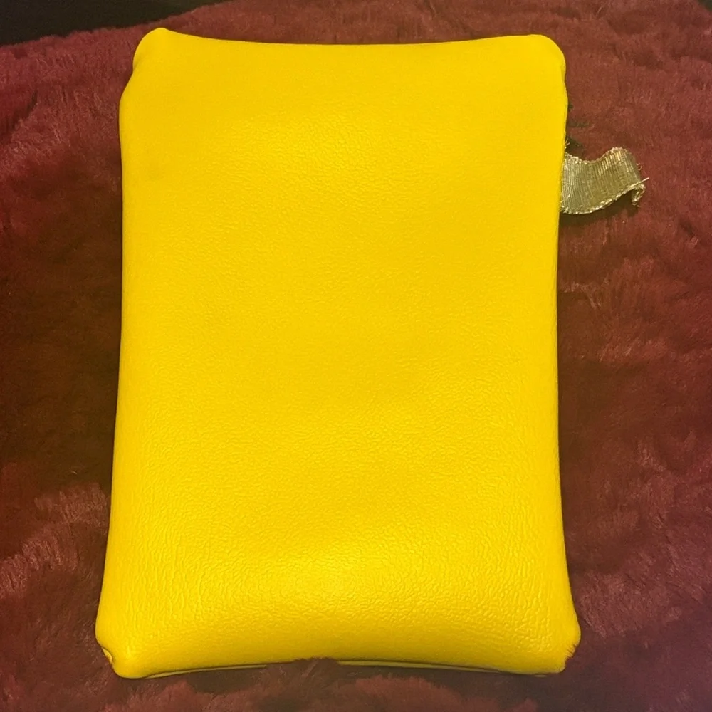 Yellow Pokemon Game Console Pouch